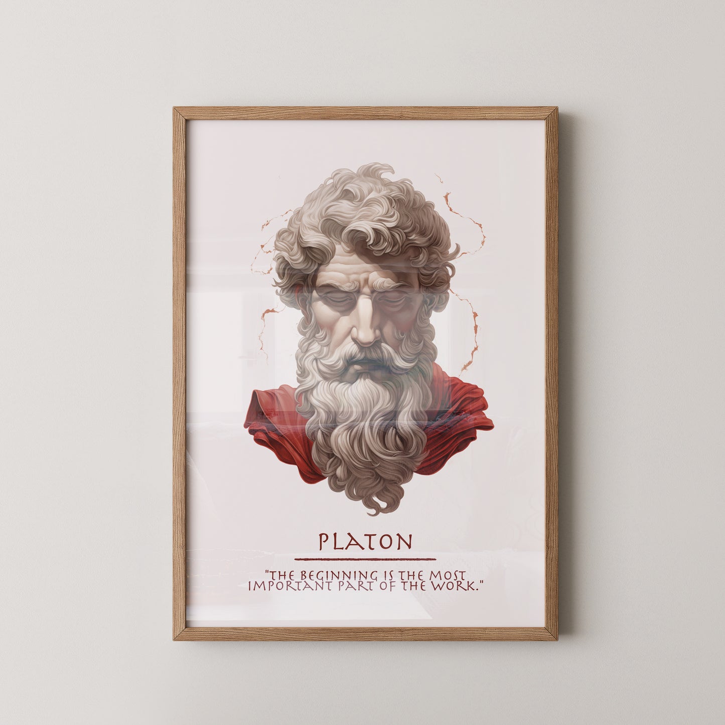 Alte Statue Grafisch