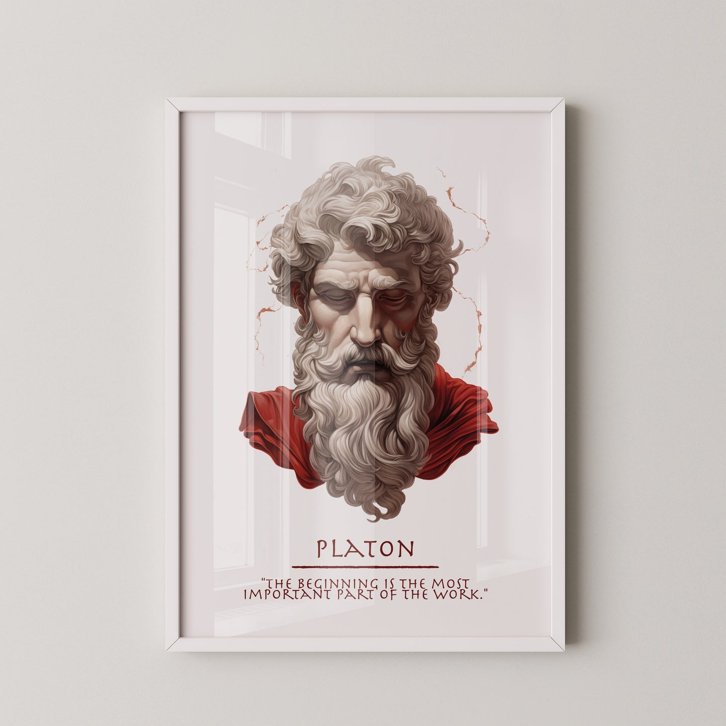 Alte Statue Grafisch