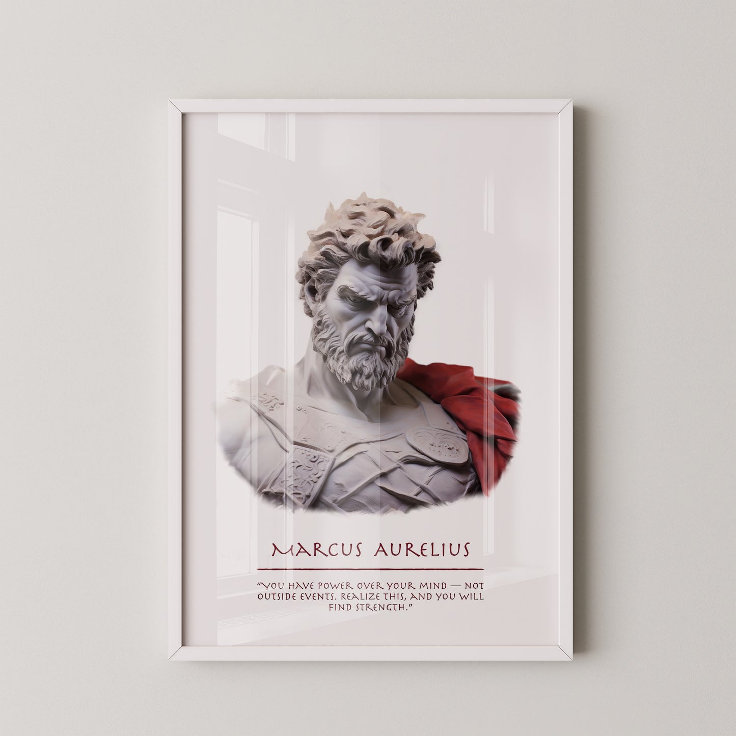Marcus Aurelius Büste Antik Look