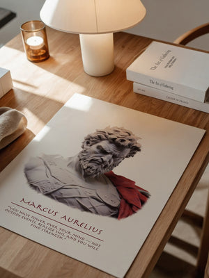 Marcus Aurelius Büste Antik Look