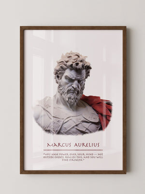 Marcus Aurelius Büste Antik Look