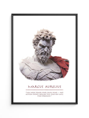 Marcus Aurelius Büste Antik Look