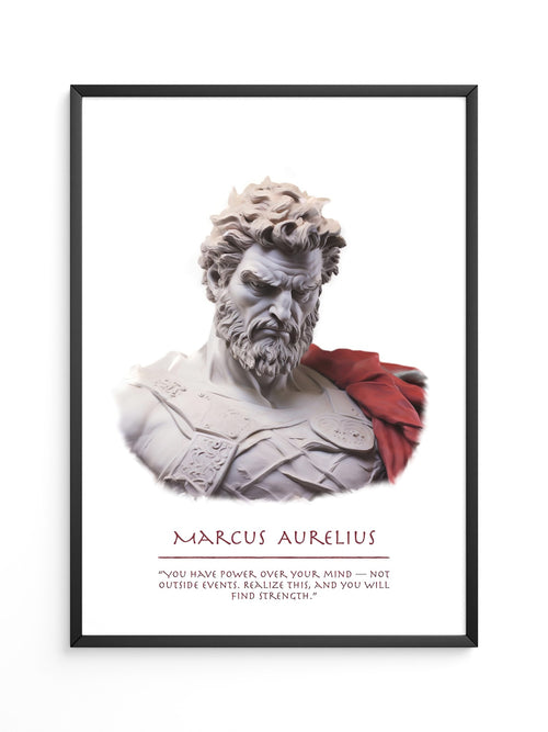 Marcus Aurelius Büste Antik Look