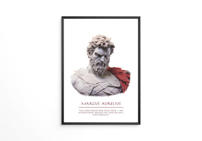 Marcus Aurelius Büste Antik Look