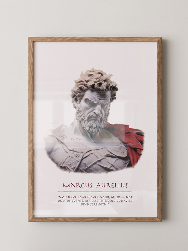 Marcus Aurelius Büste Antik Look