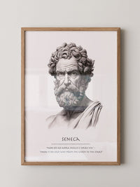 Seneca Büste klassisch schwarzweiß