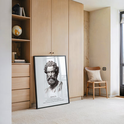 Seneca Büste klassisch schwarzweiß