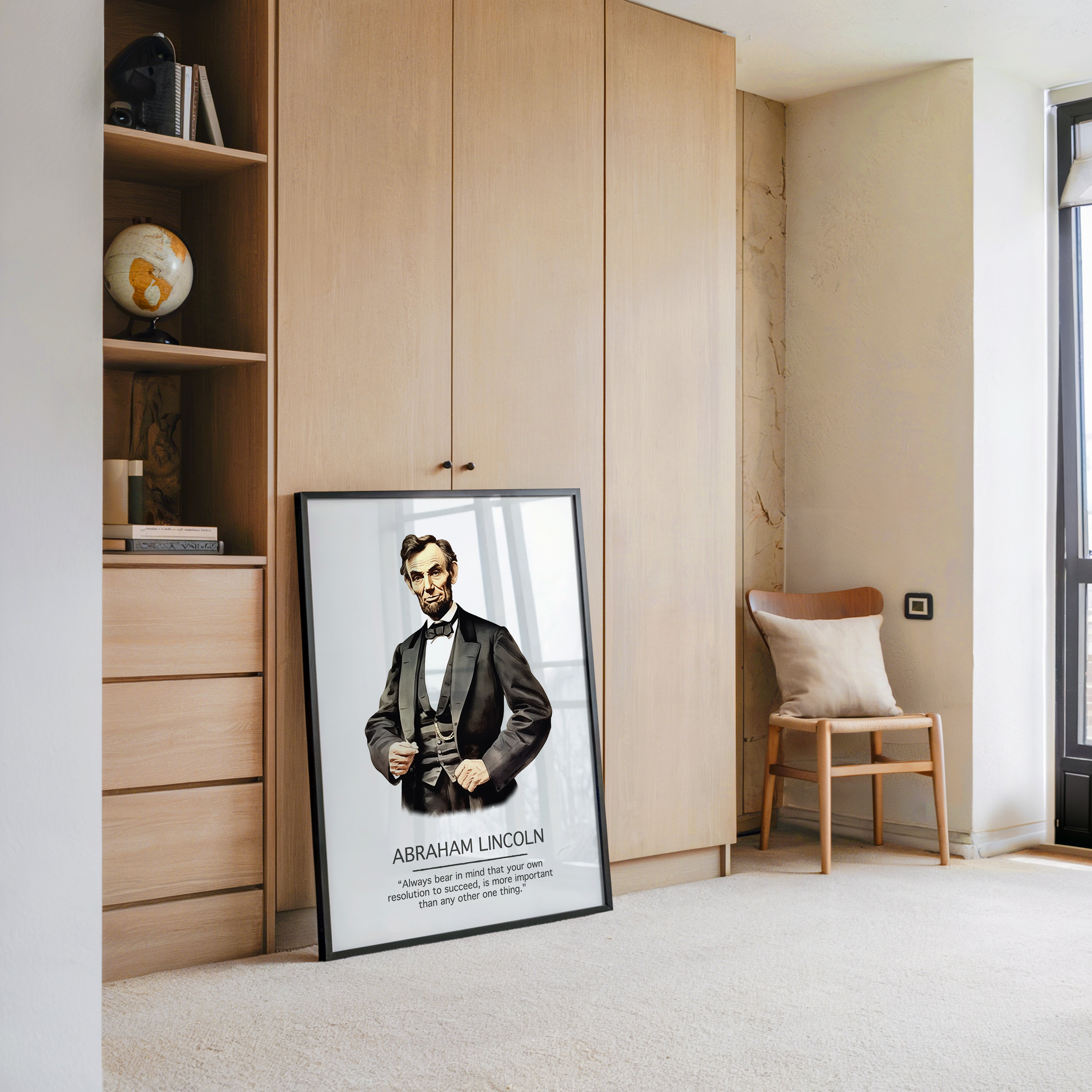 Historische Figur Retro-Stil