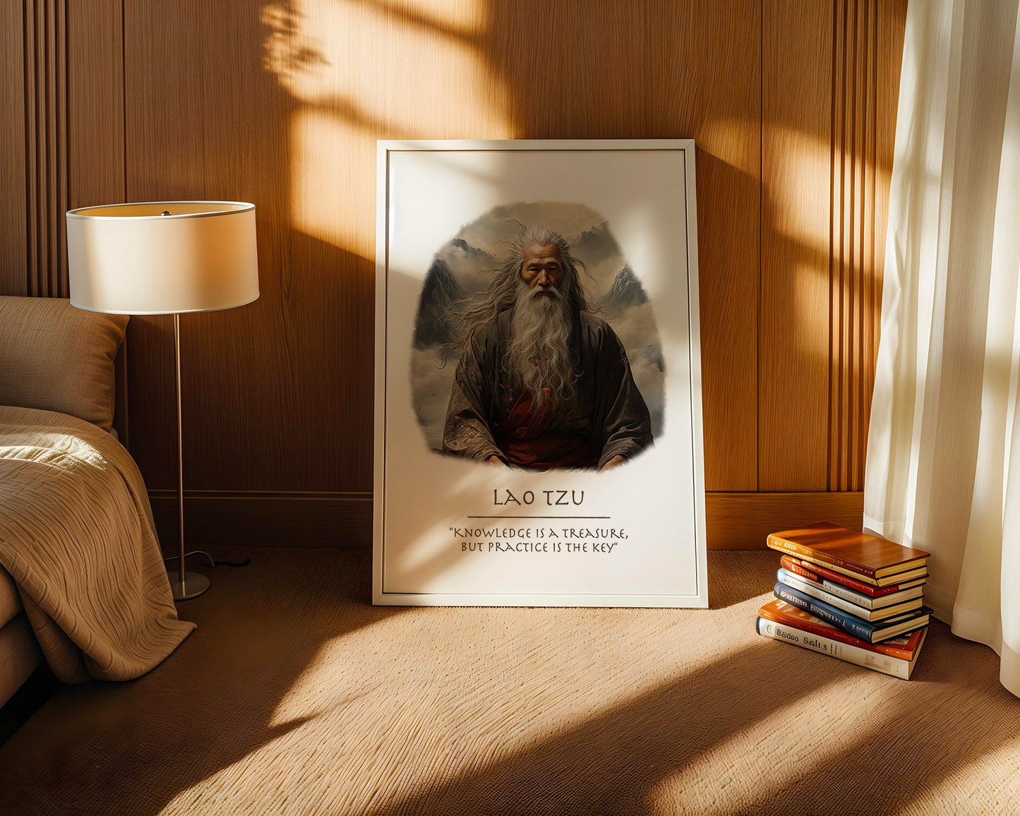 Weiser Alter mit Langem Bart
