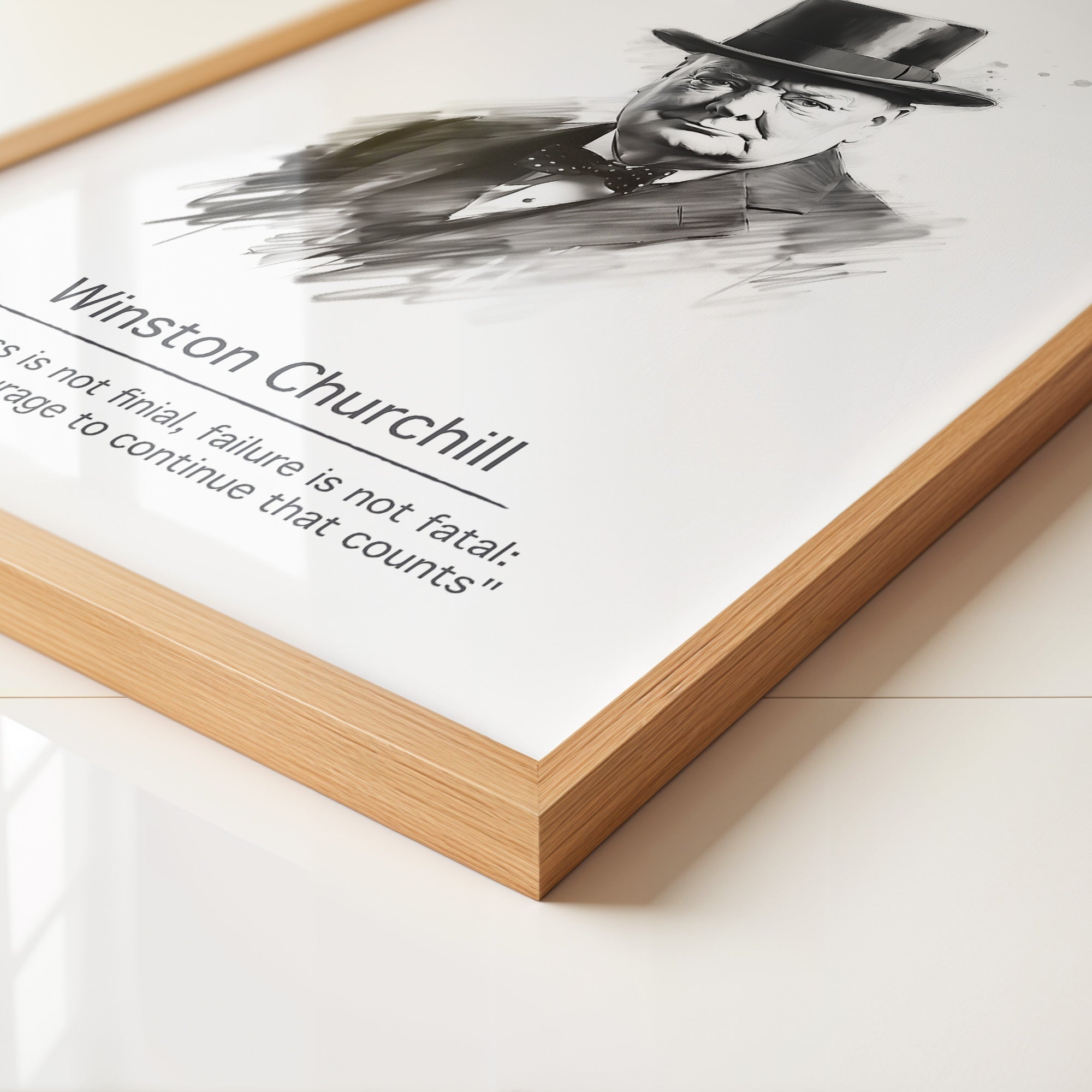 Schwarz-Weiß Porträt Gentleman