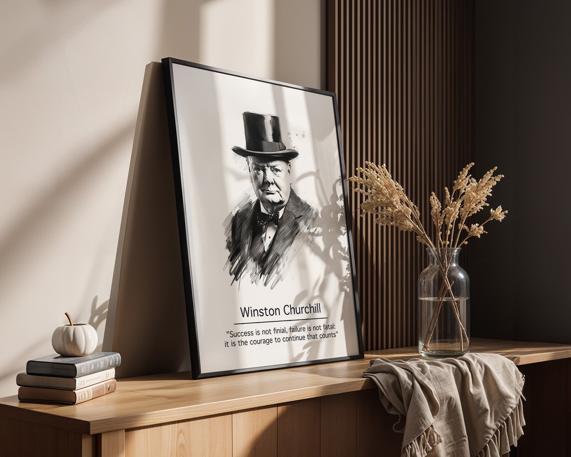 Schwarz-Weiß Porträt Gentleman