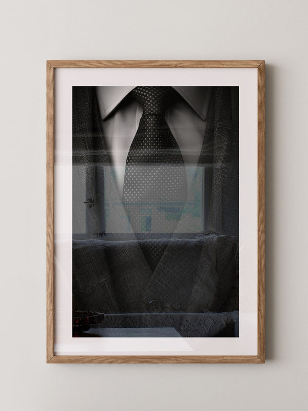 Eleganter Anzug Textur schwarz