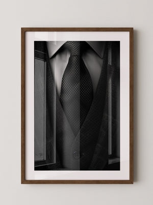 Eleganter Anzug Textur schwarz