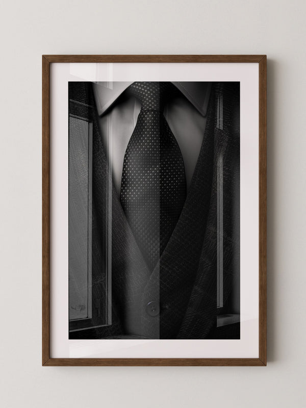 Eleganter Anzug Textur schwarz