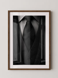 Eleganter Anzug Textur schwarz