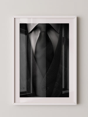 Eleganter Anzug Textur schwarz