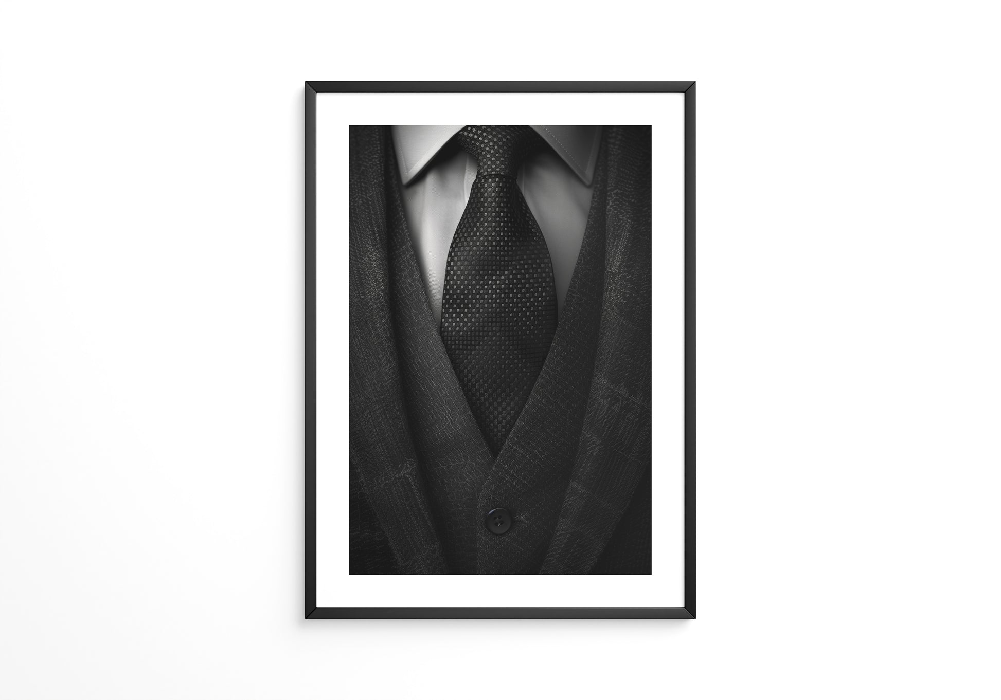 Eleganter Anzug Textur schwarz