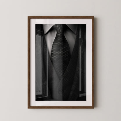 Eleganter Anzug Textur schwarz