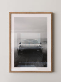 Porsche Frontansicht Nebeloptik