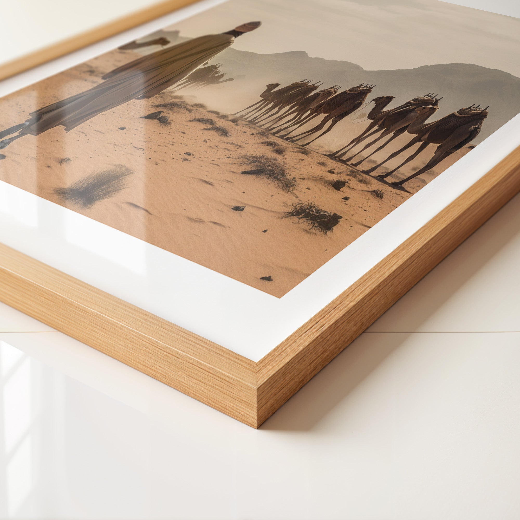 Karawane Wüste sandig