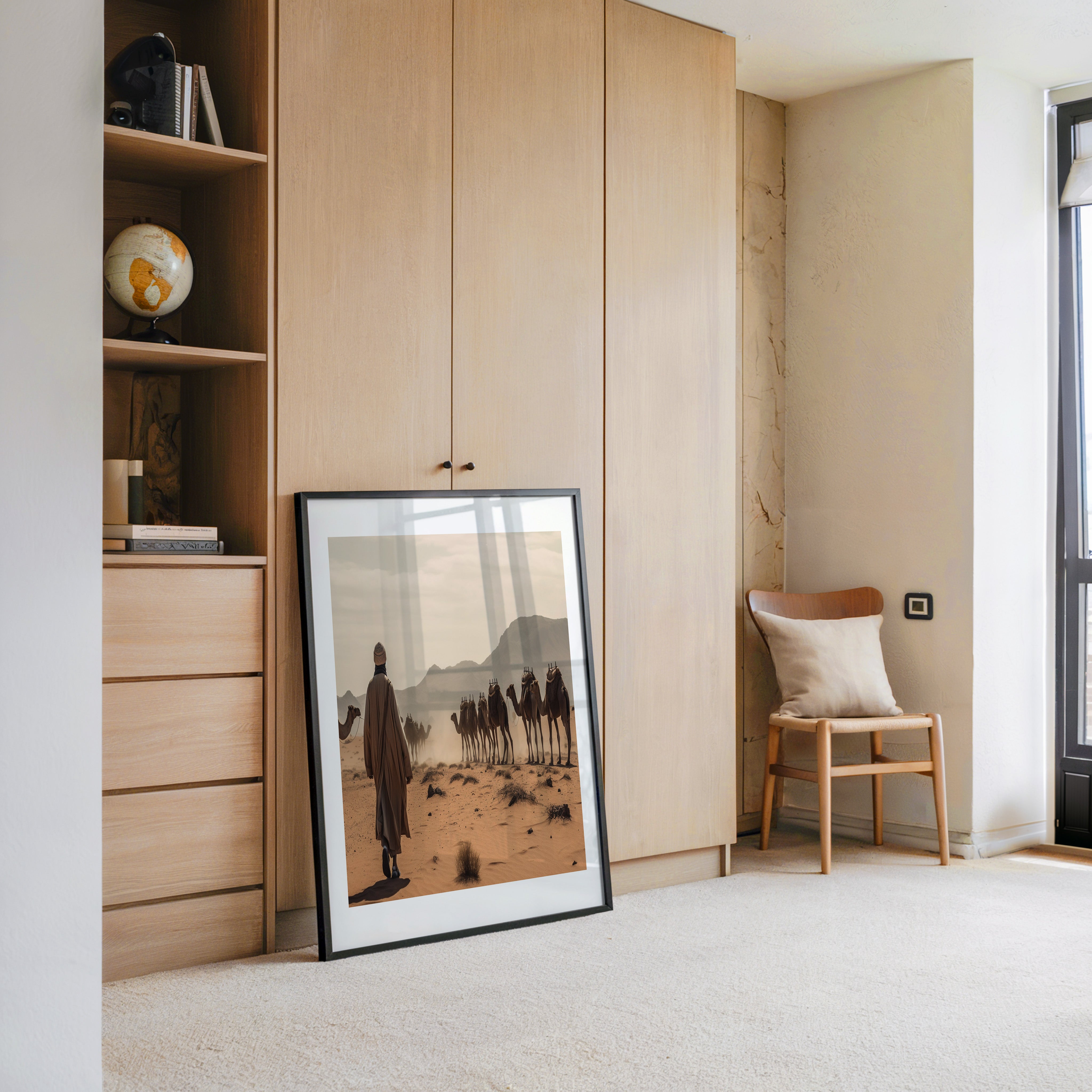 Karawane Wüste sandig