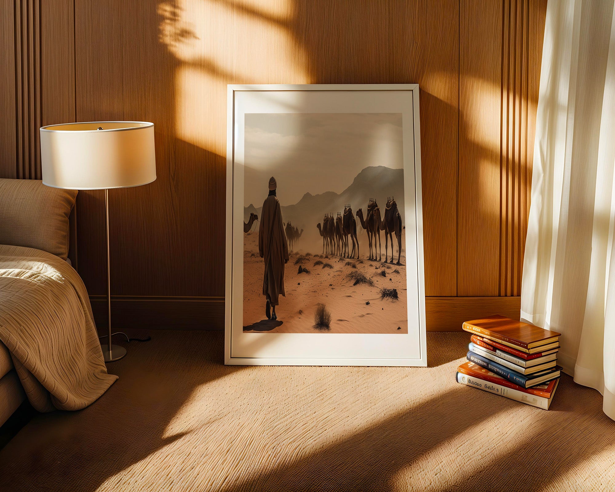 Karawane Wüste sandig