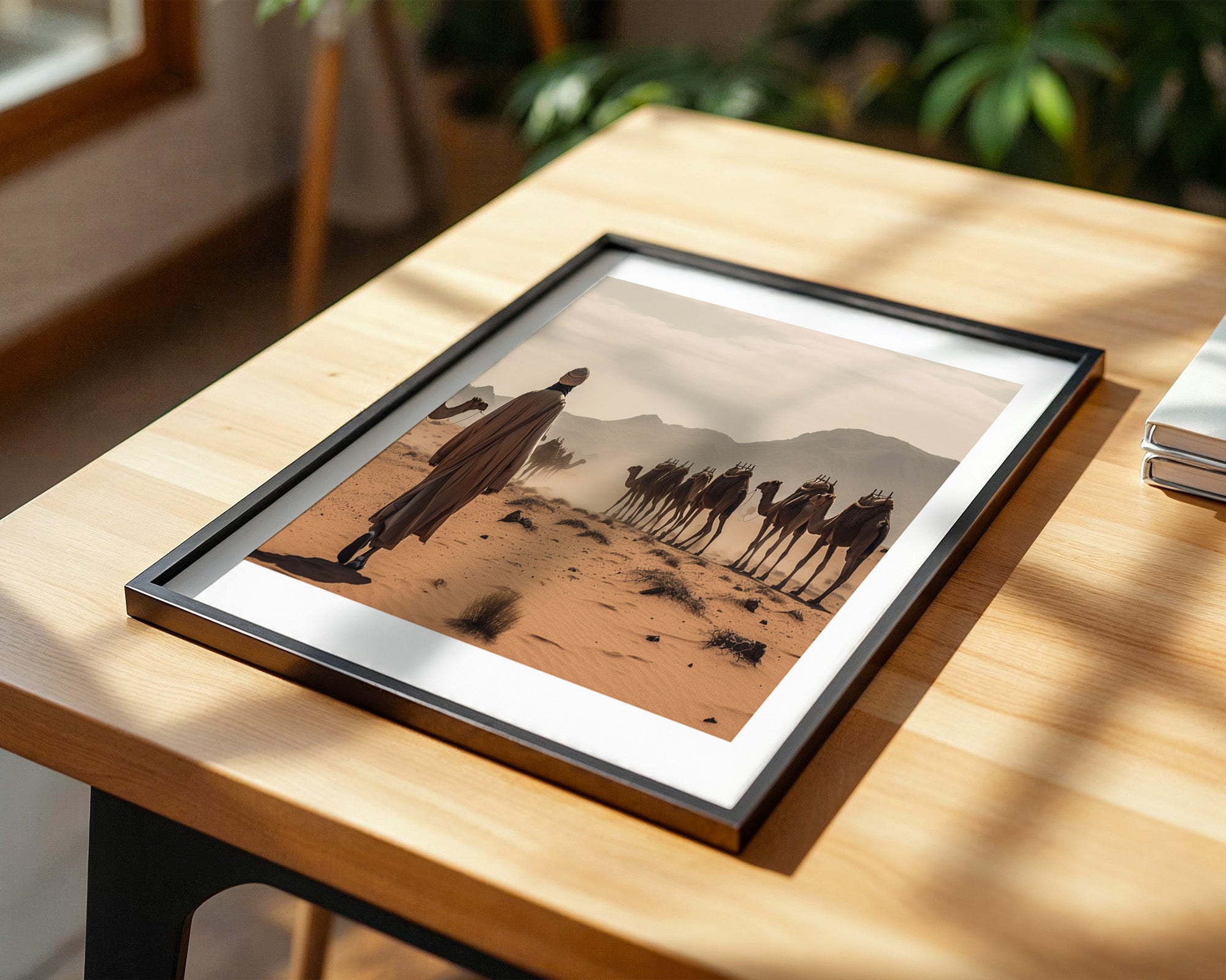 Karawane Wüste sandig