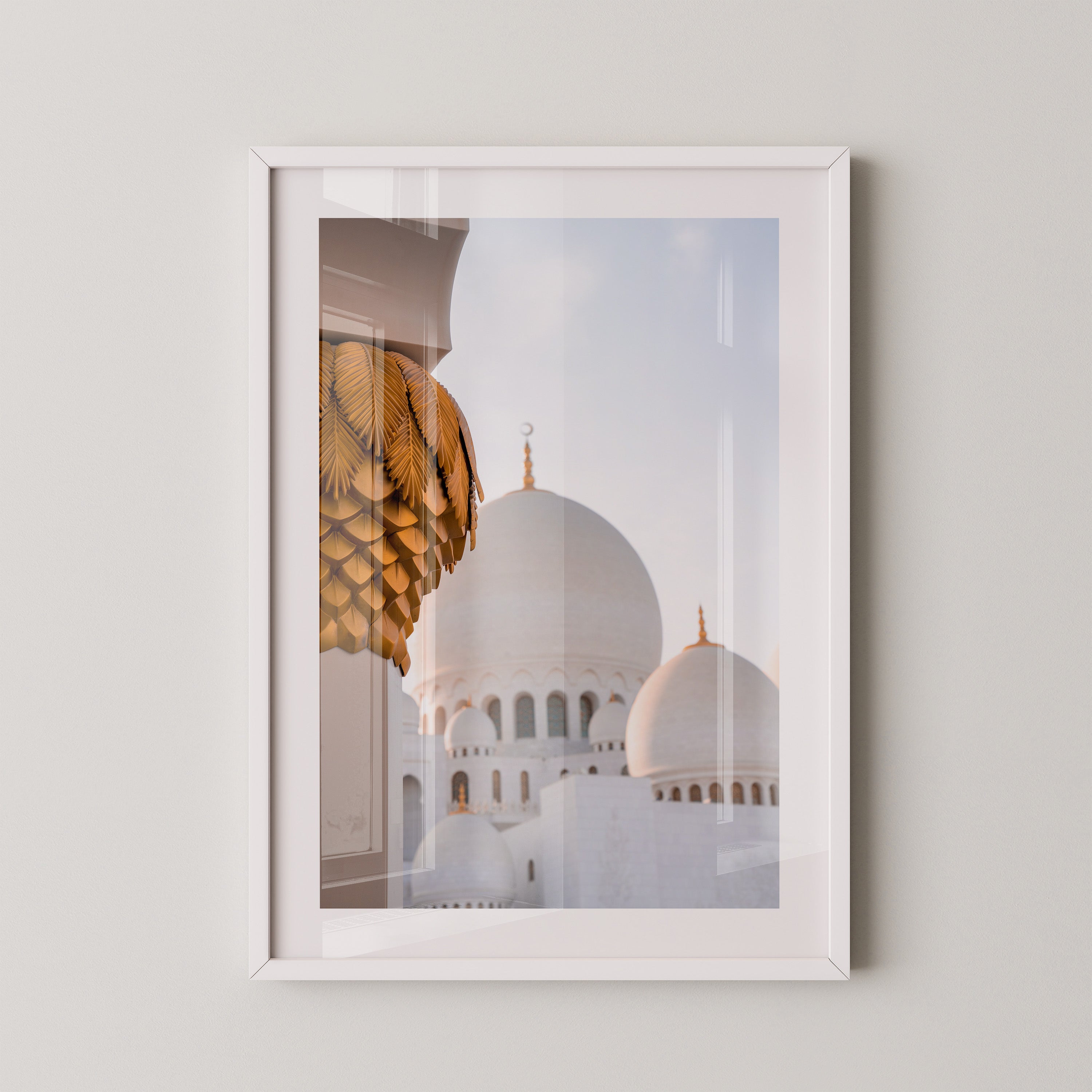 Moschee Kuppeln Goldene Details