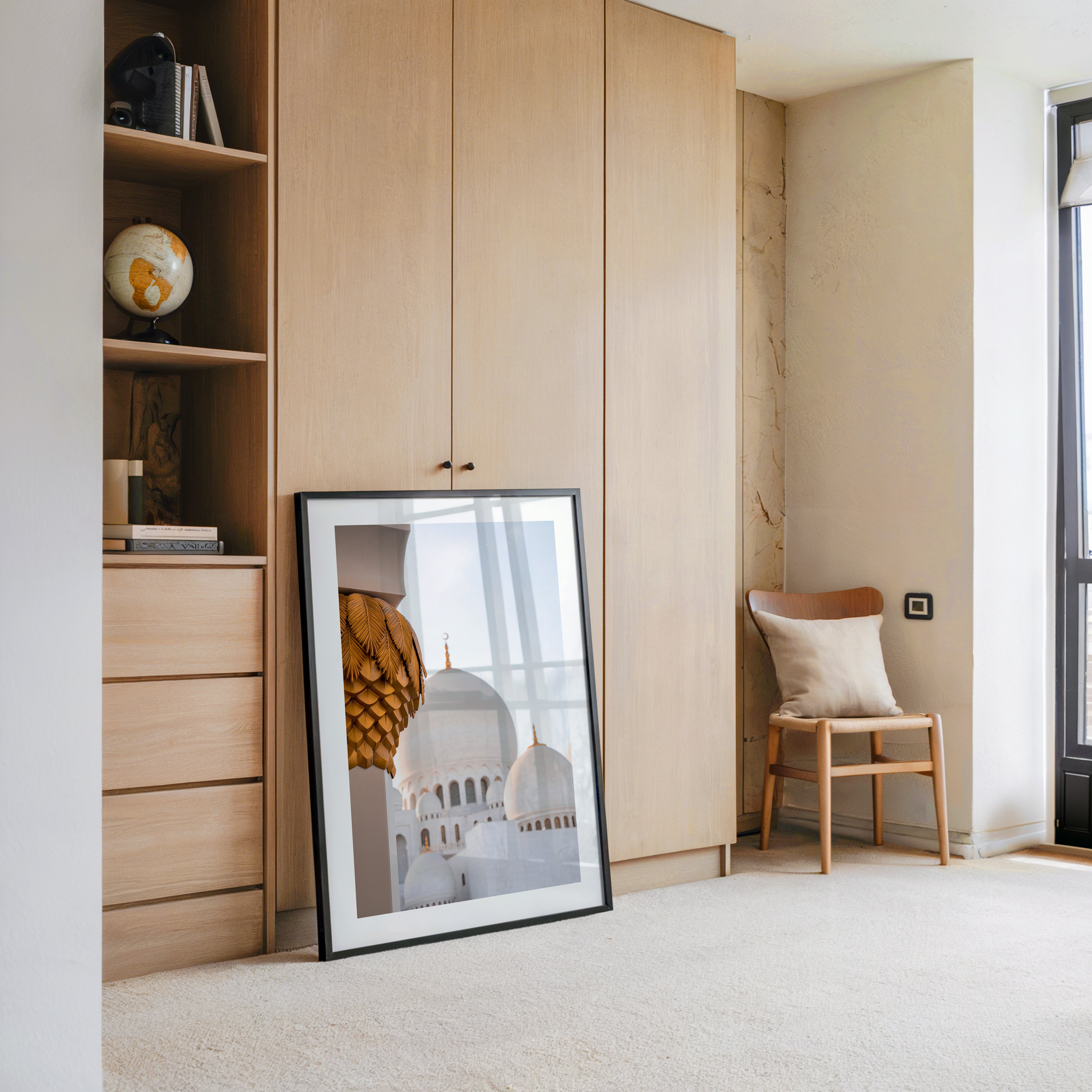 Moschee Kuppeln Goldene Details