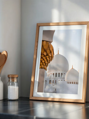 Moschee Kuppeln Goldene Details