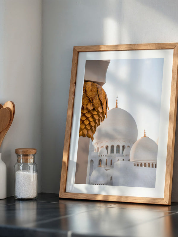 Moschee Kuppeln Goldene Details