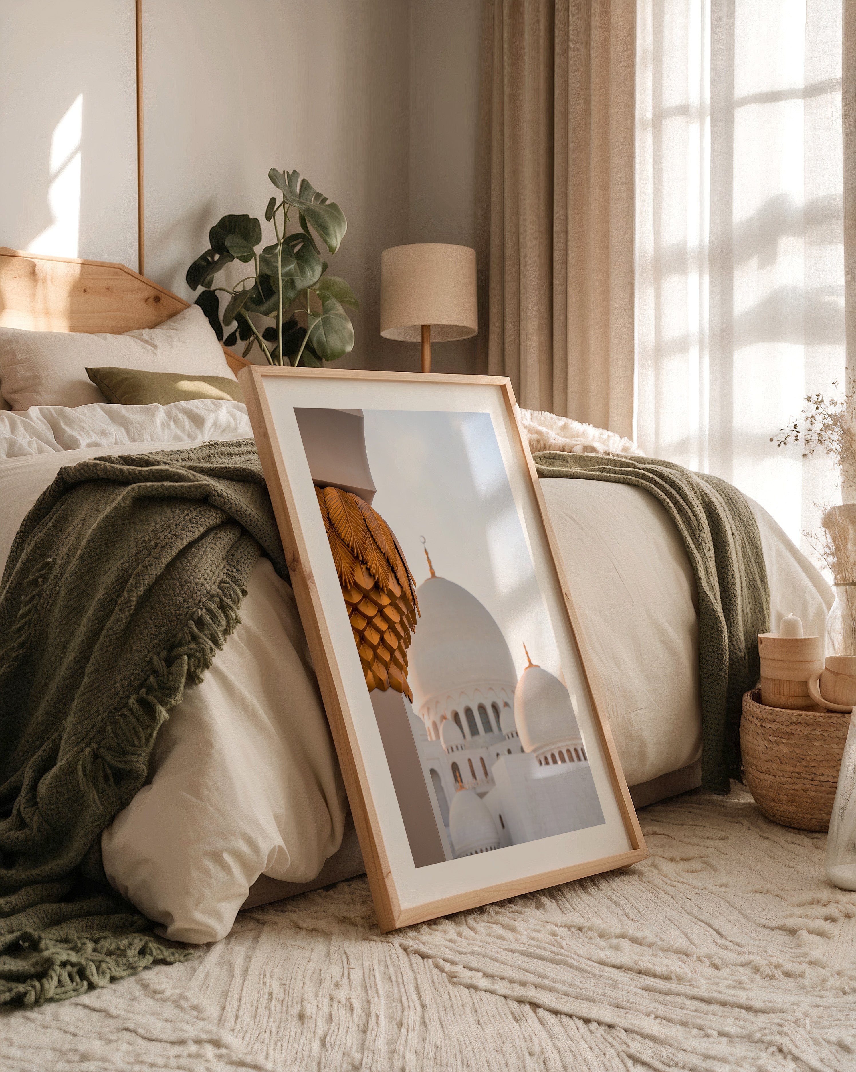 Moschee Kuppeln Goldene Details