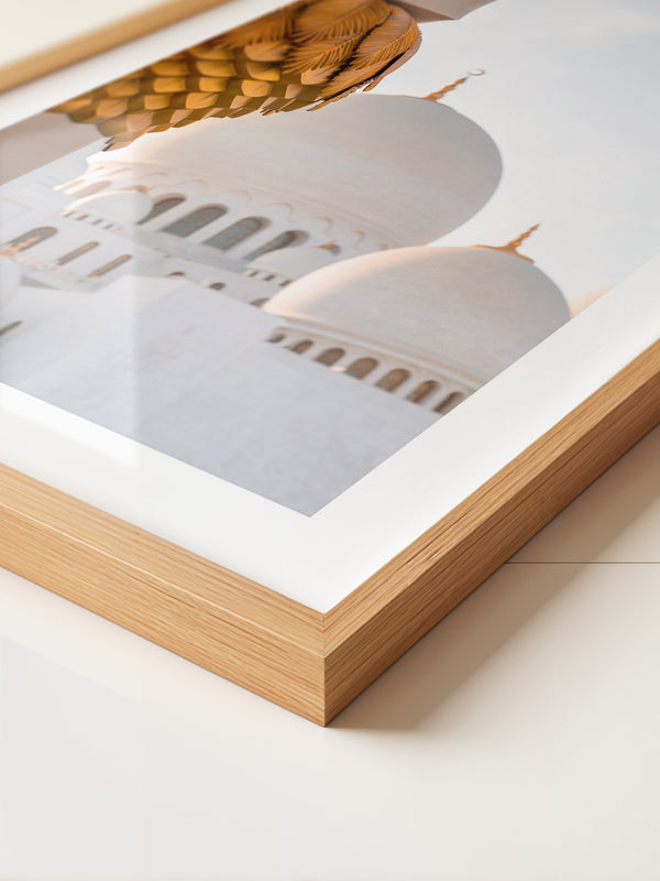 Moschee Kuppeln Goldene Details