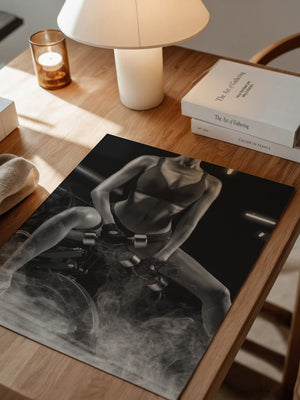 Fitness Lifestyle Schwarzweiß