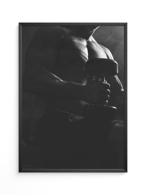 Bodybuilding Schatten Spiel
