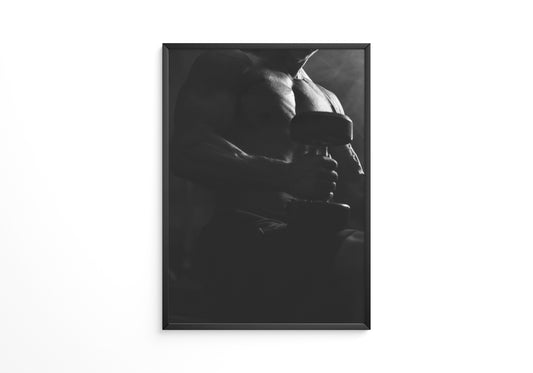 Bodybuilding Schatten Spiel