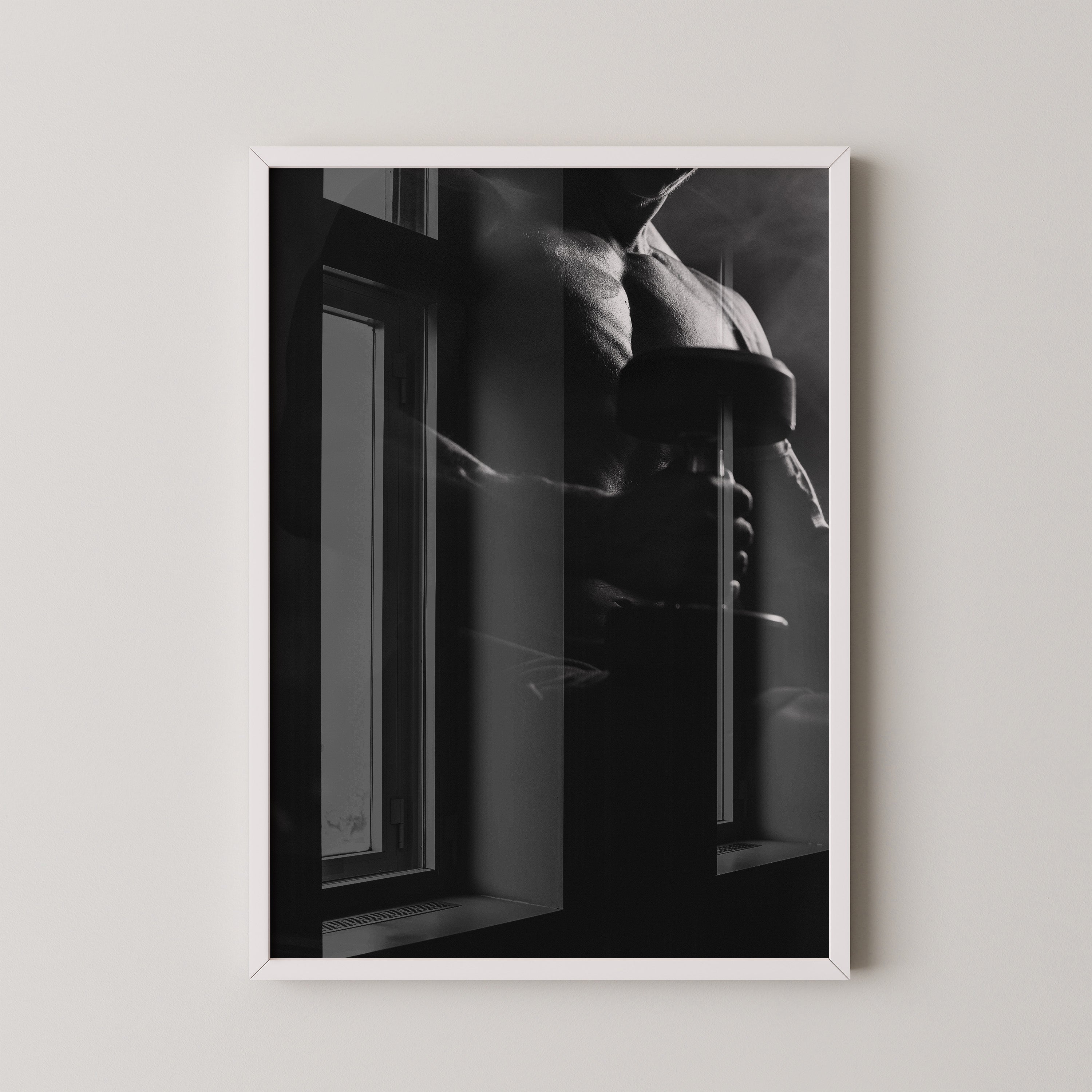 Bodybuilding Schatten Spiel