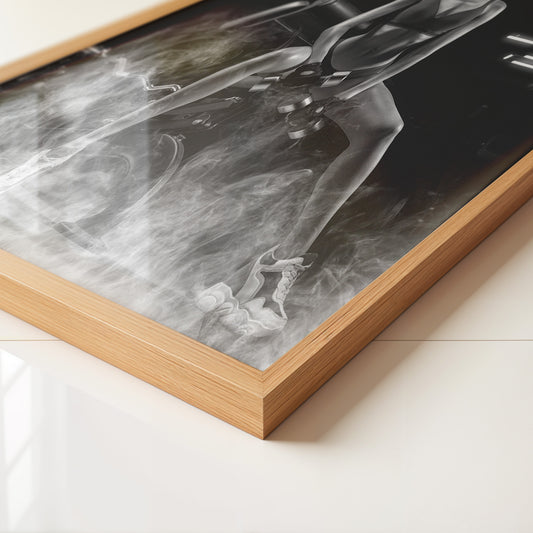 Fitness Gewichtheben Rauch S/W