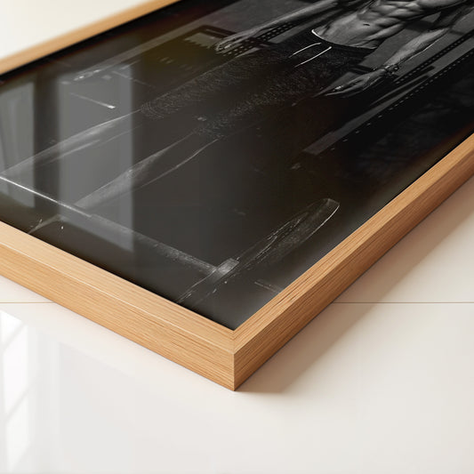 Muskelkraft Schwarzweiß Fitness