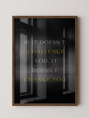 Motivationsspruch Nebel Effekt