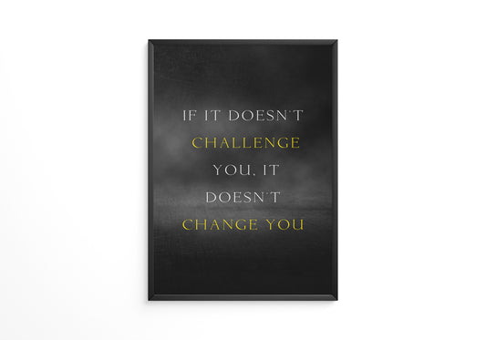 Motivationsspruch Nebel Effekt