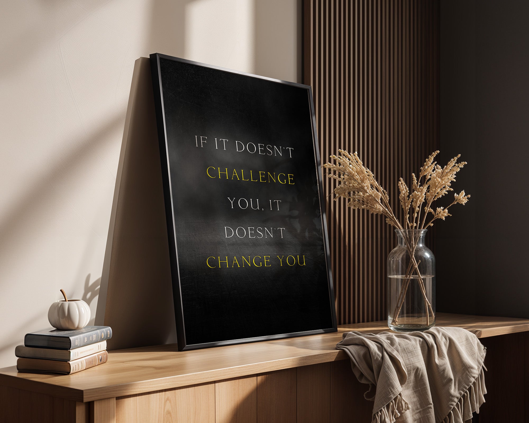 Motivationsspruch Nebel Effekt