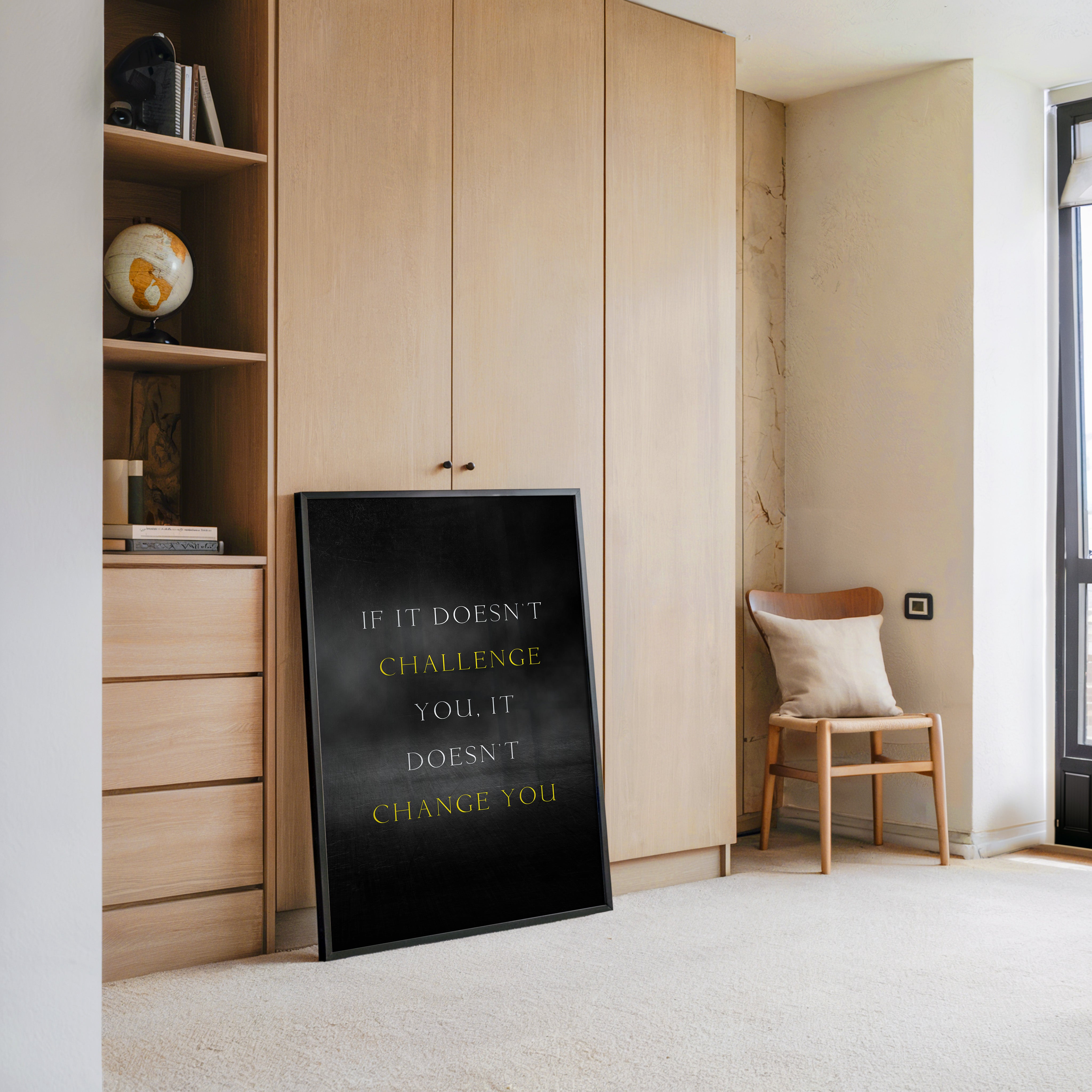 Motivationsspruch Nebel Effekt