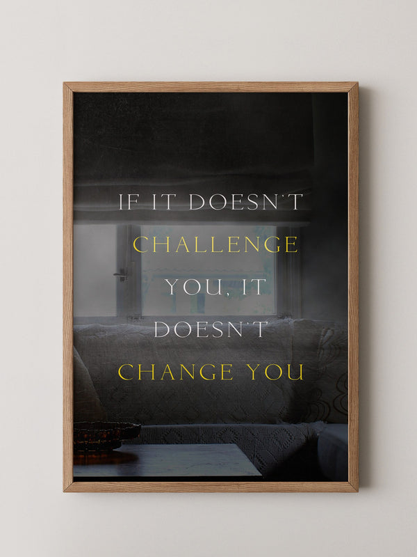 Motivationsspruch Nebel Effekt