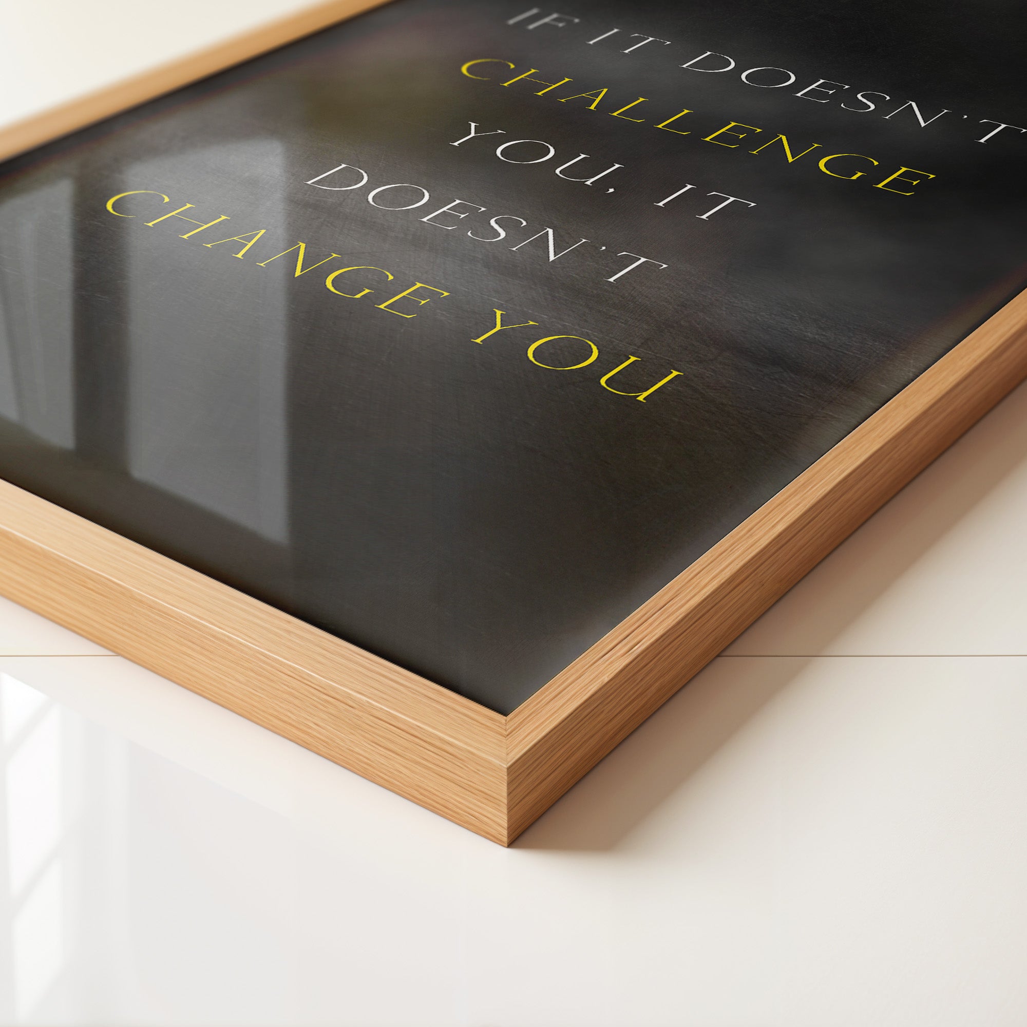 Motivationsspruch Nebel Effekt