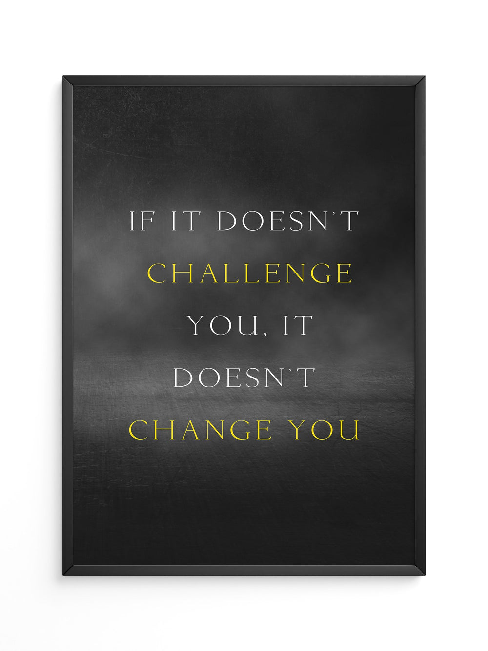 Motivationsspruch Nebel Effekt