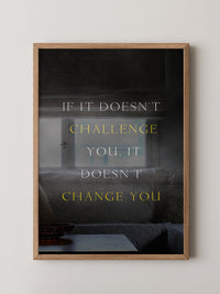 Motivationsspruch Nebel Effekt