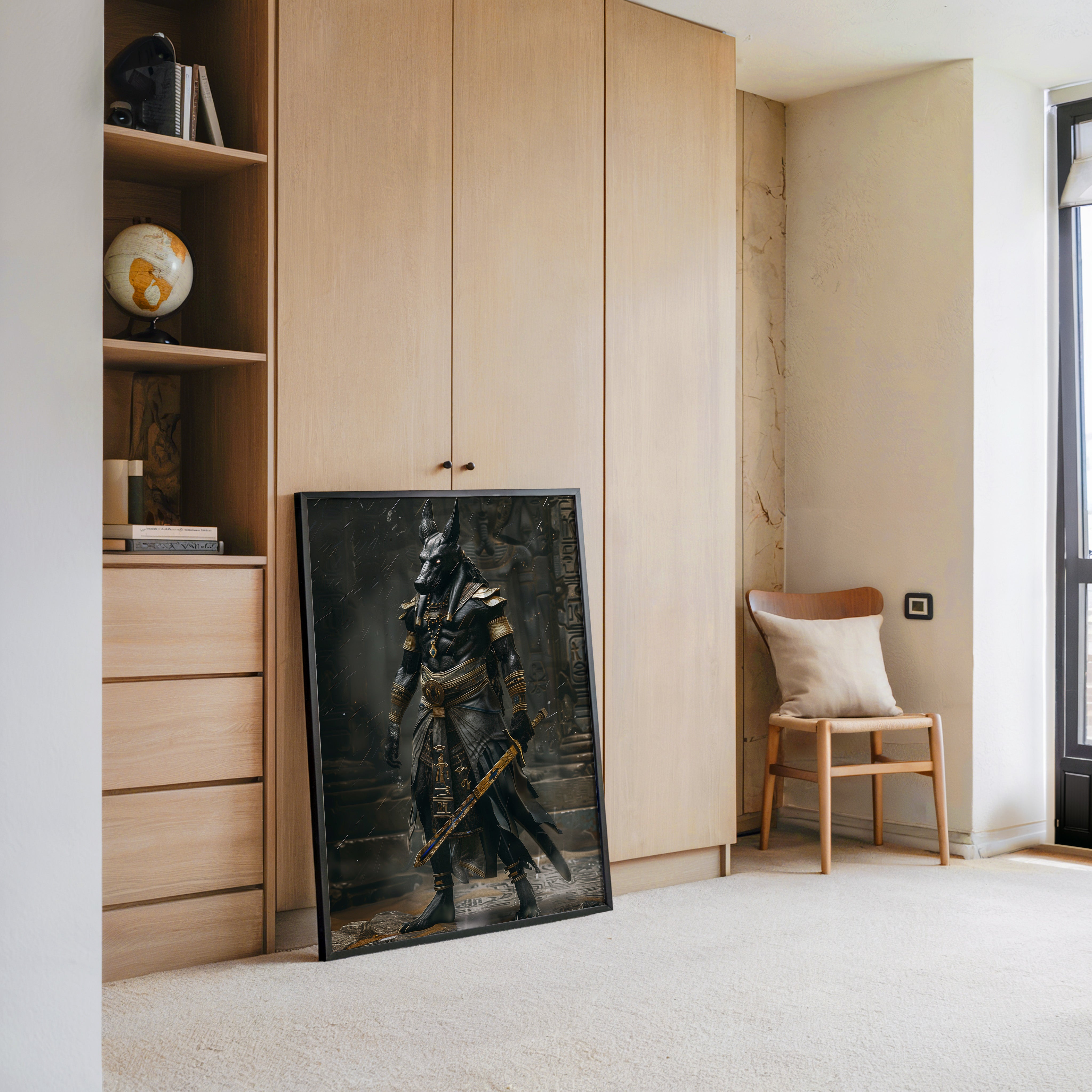 Ägyptischer Krieger mystisch