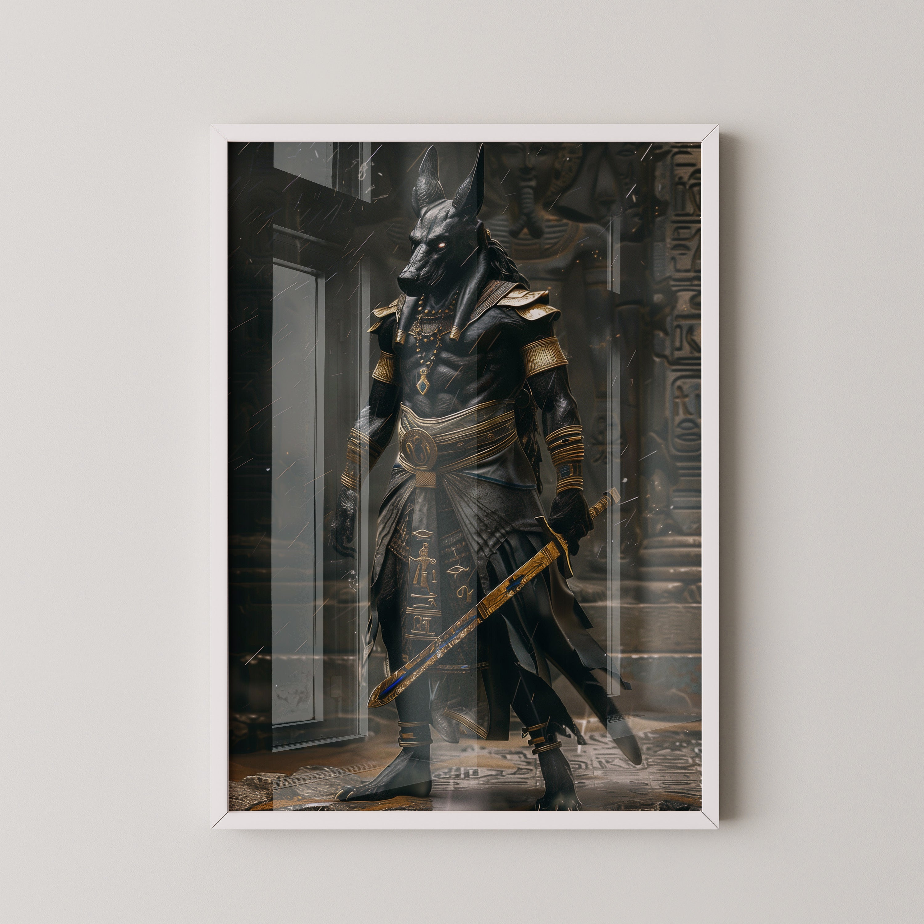 Ägyptischer Krieger mystisch