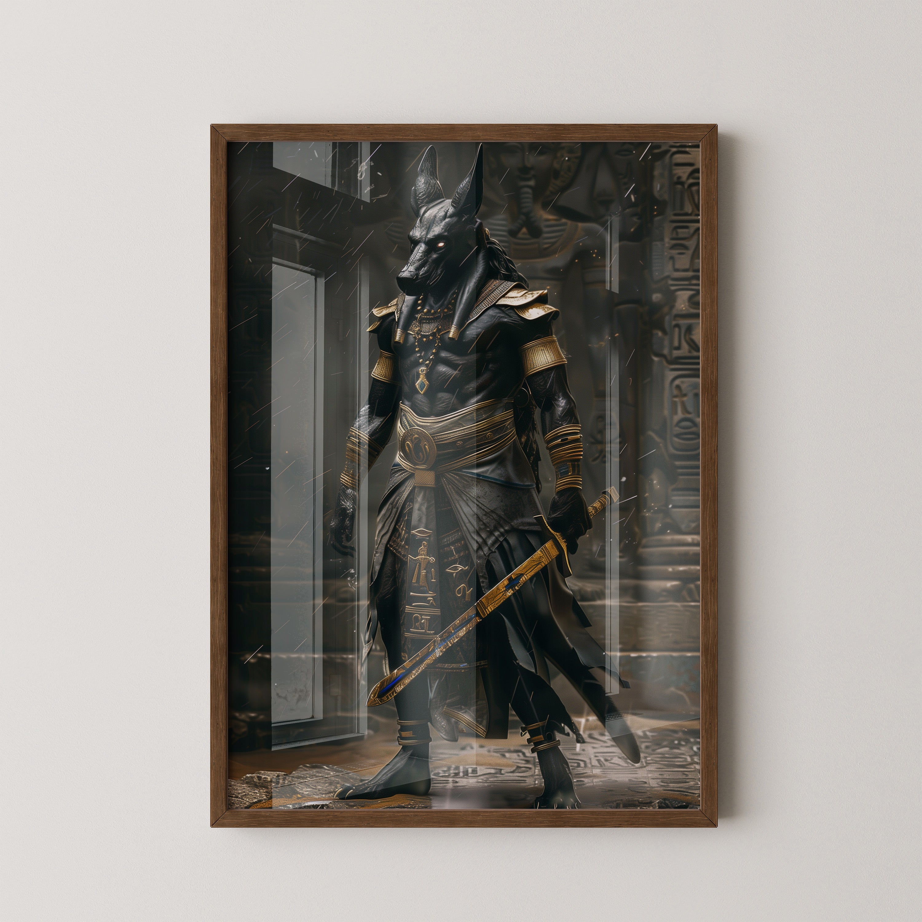 Ägyptischer Krieger mystisch